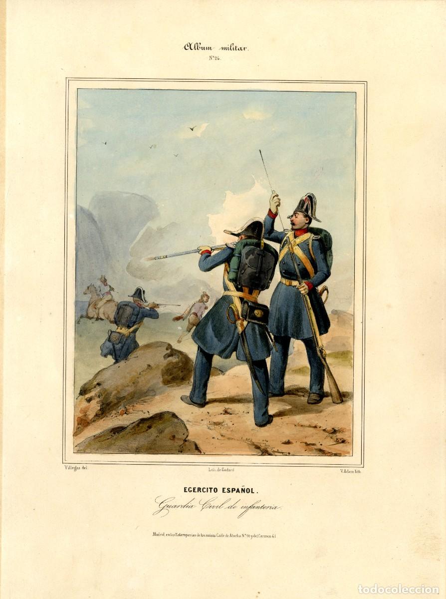 Arte: Album militar, n&ordm; 24. Guardia Civil de Infanter&iacute;a