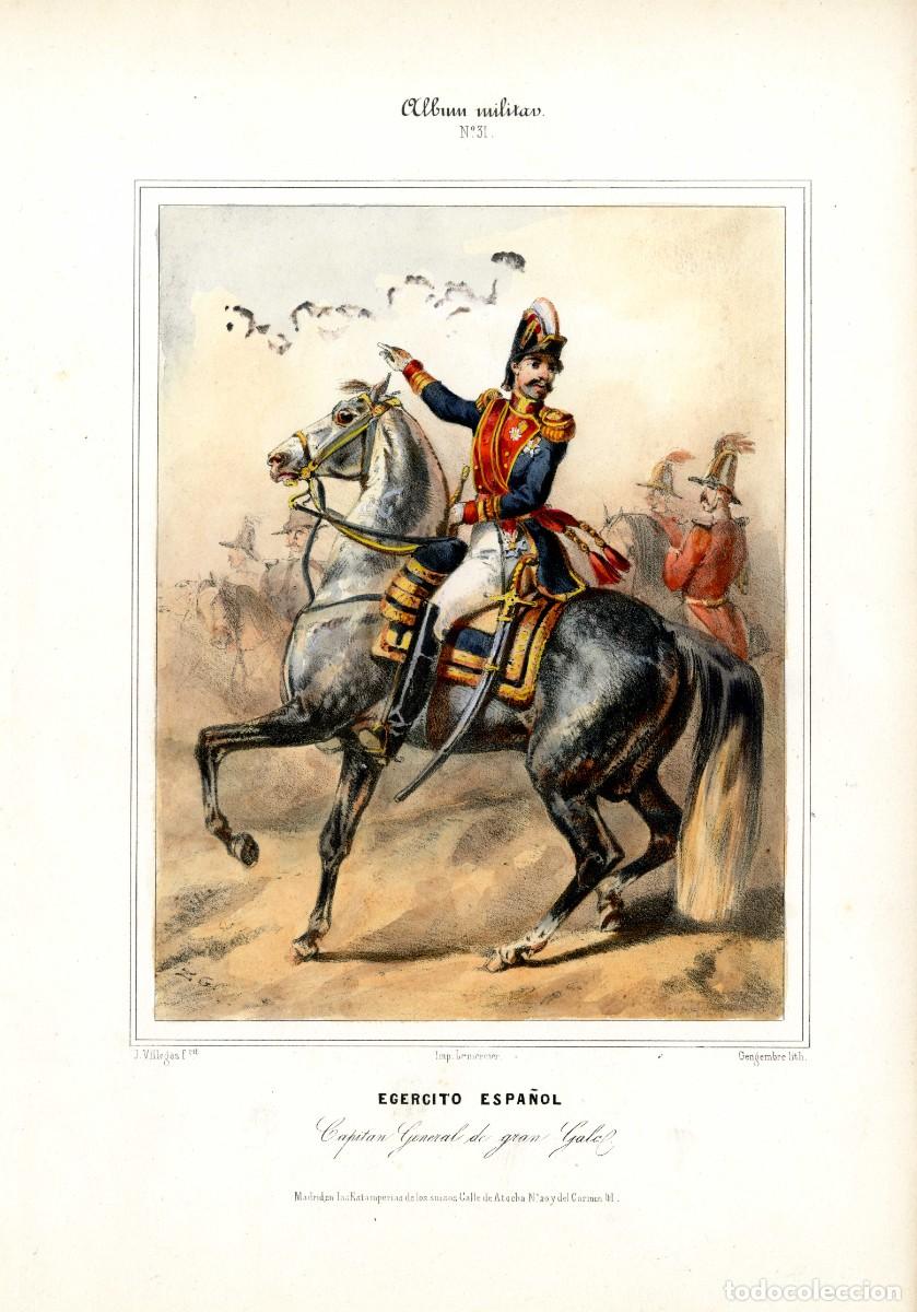 Arte: Album militar, n&ordm; 31. Capit&aacute;n General de gran Gala