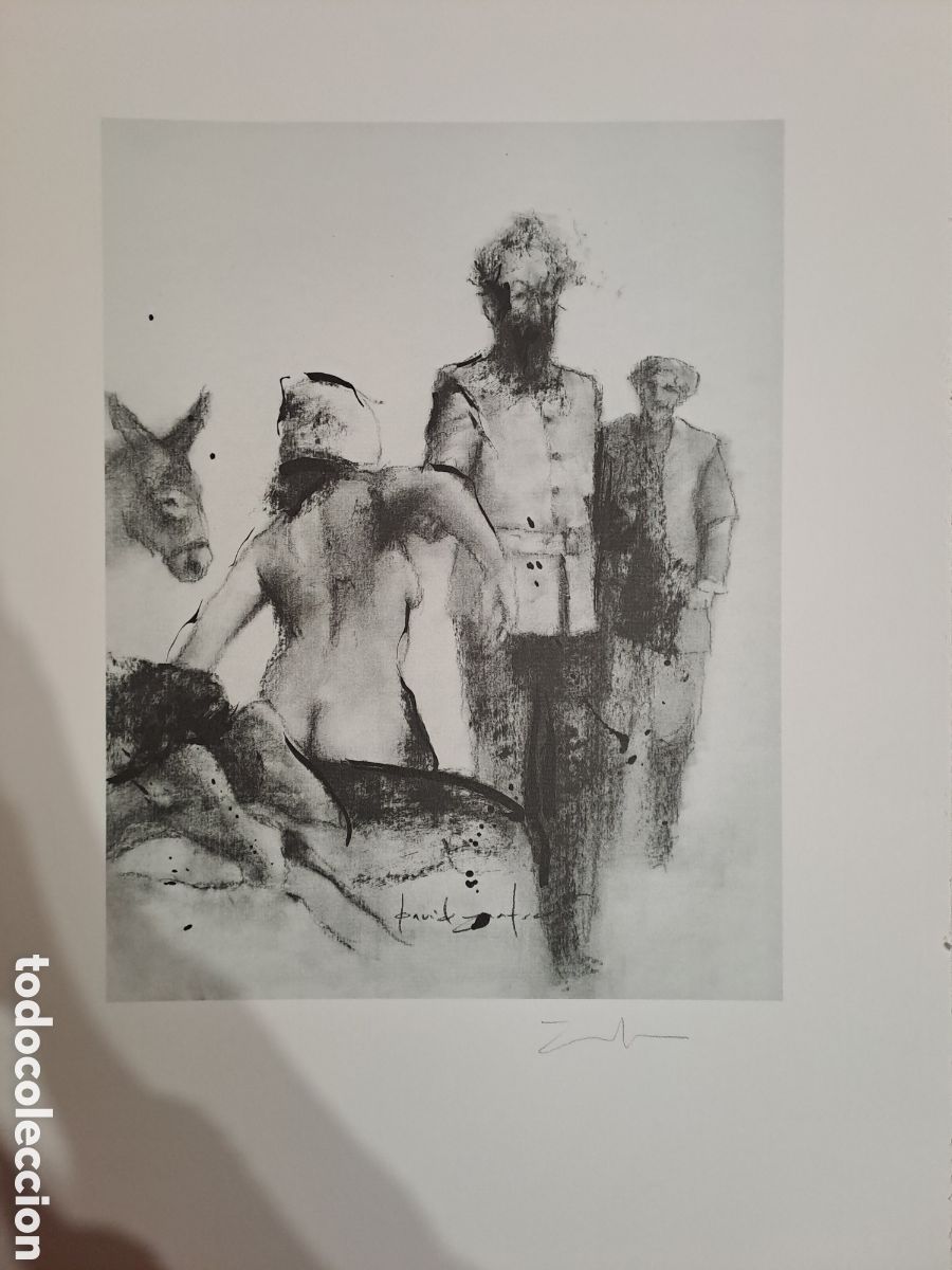 Arte: Litografia David Zafra - Quijote