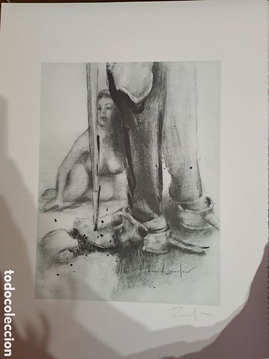 Arte: Litografia David Zafra. Quijote