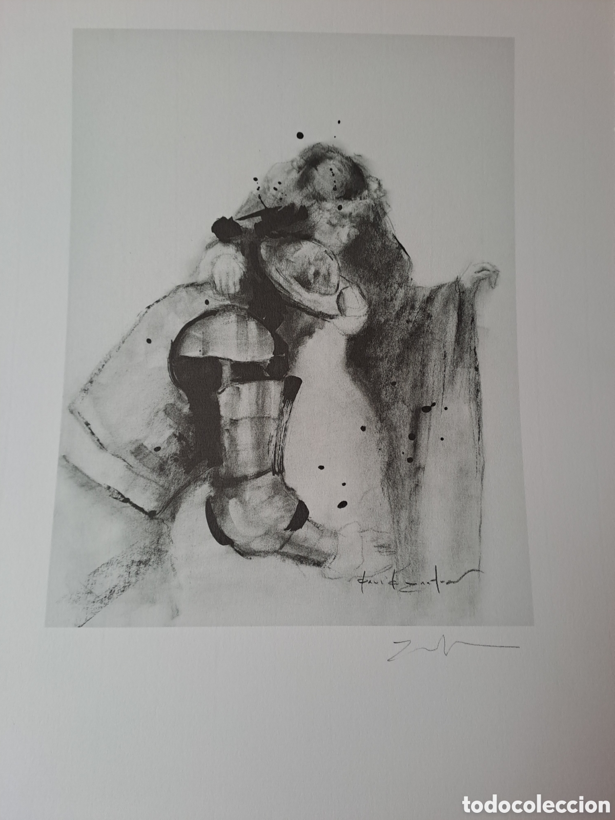 Arte: Fantas&iacute;as Amorosas Quijote Litograf&iacute;a David Zafra