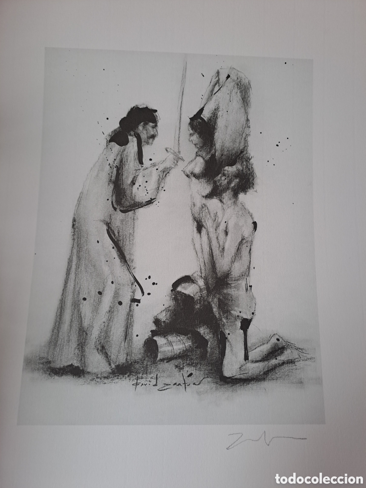 Arte: Fantas&iacute;as Amorosas Quijote Litograf&iacute;a David Zafra