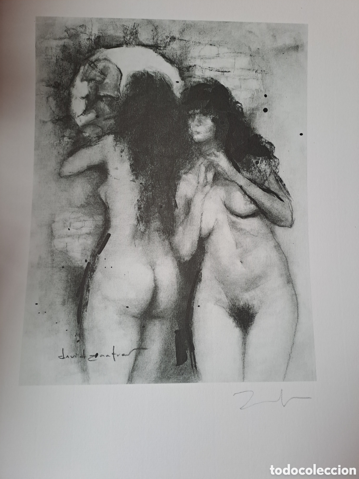 Arte: Fantas&iacute;as Amorosas Quijote Litograf&iacute;a David Zafra