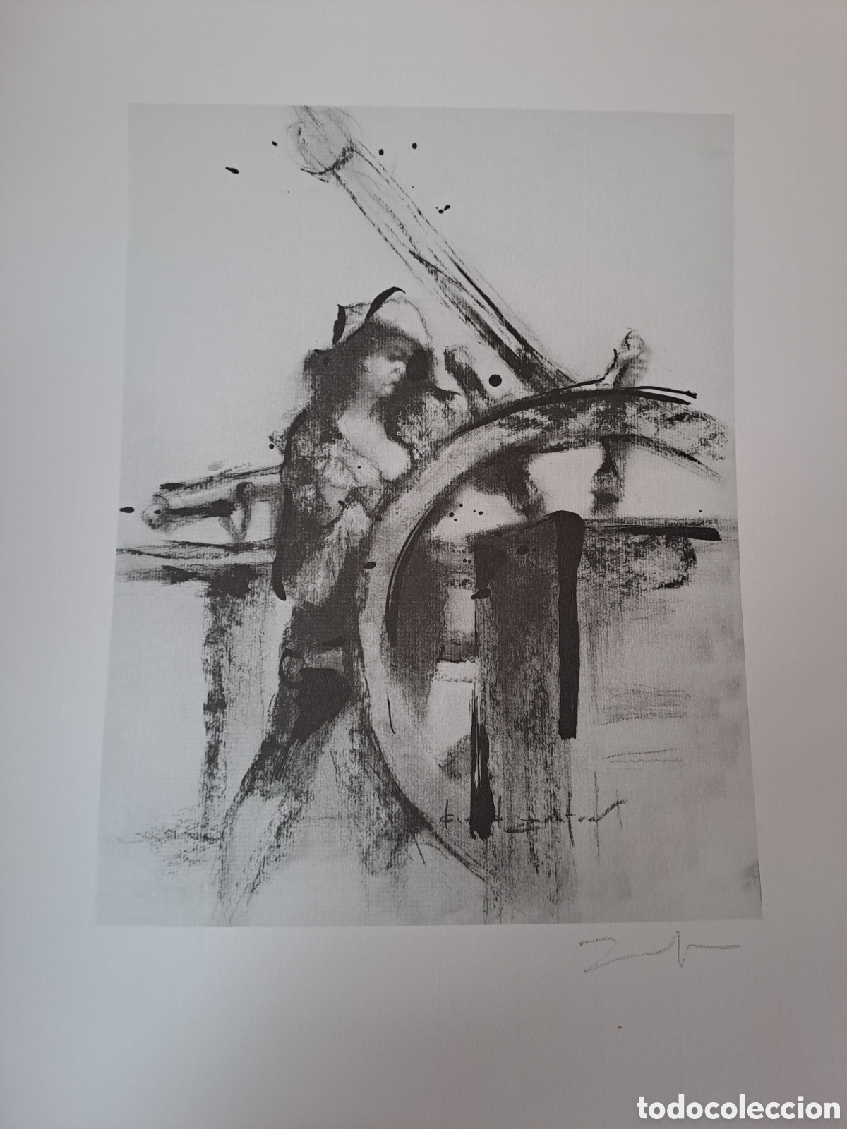 Arte: Fantas&iacute;as Amorosas Quijote Litograf&iacute;a David Zafra