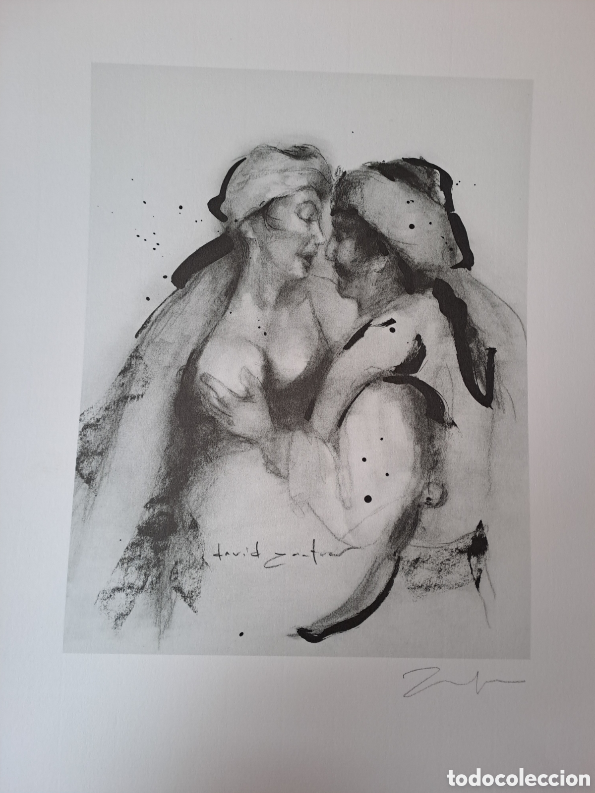 Arte: Fantas&iacute;as Amorosas Quijote Litograf&iacute;a David Zafra