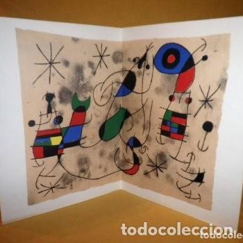 Arte: LITOGRAFIA ORIGINAL DE JOAN MIR&Oacute;. - Foto 1
