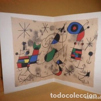 Arte: LITOGRAFIA ORIGINAL DE JOAN MIR&Oacute;. - Foto 2
