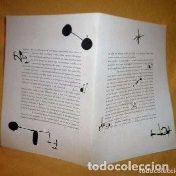 Arte: LITOGRAFIA ORIGINAL DE JOAN MIR&Oacute;. - Foto 4