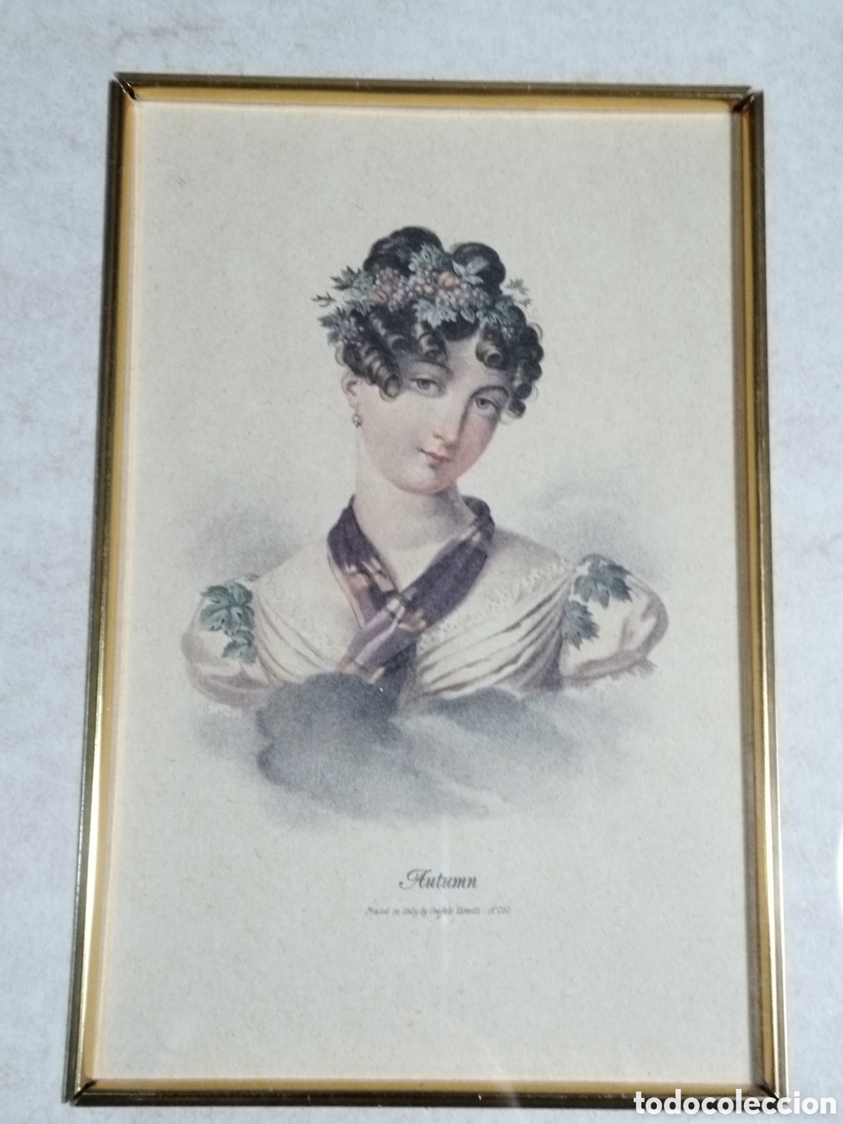 Arte: Cuadro Litograf&iacute;a vintage - Foto 4