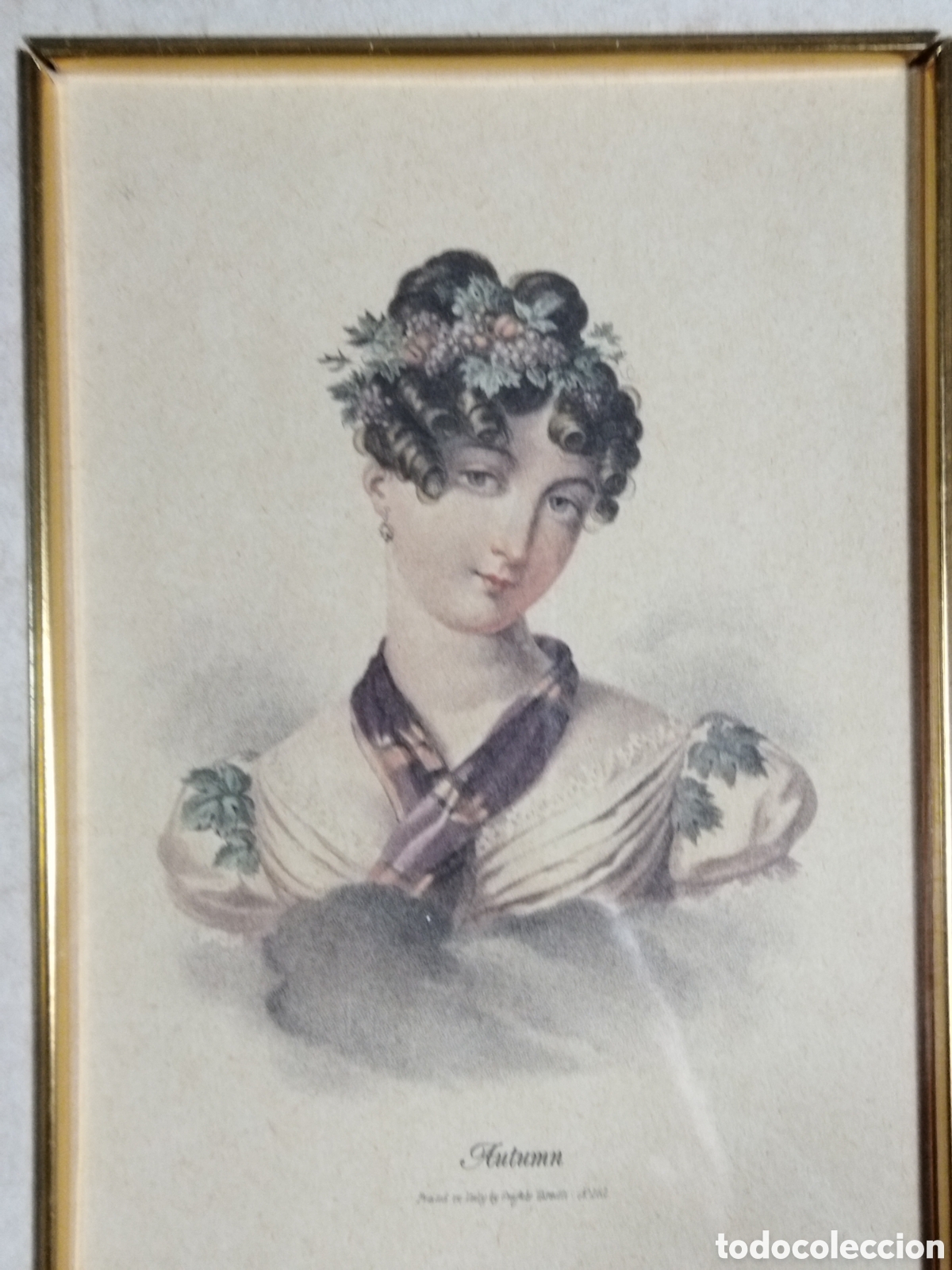 Arte: Cuadro Litograf&iacute;a vintage - Foto 5