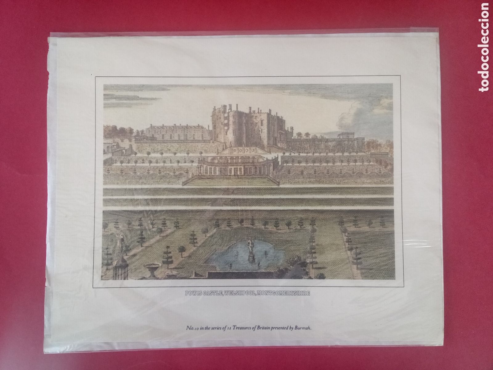 Kunst: CASTILLO POWIS CASTLE - INGLATERRA - TESOROS BRIT&Aacute;NICOS