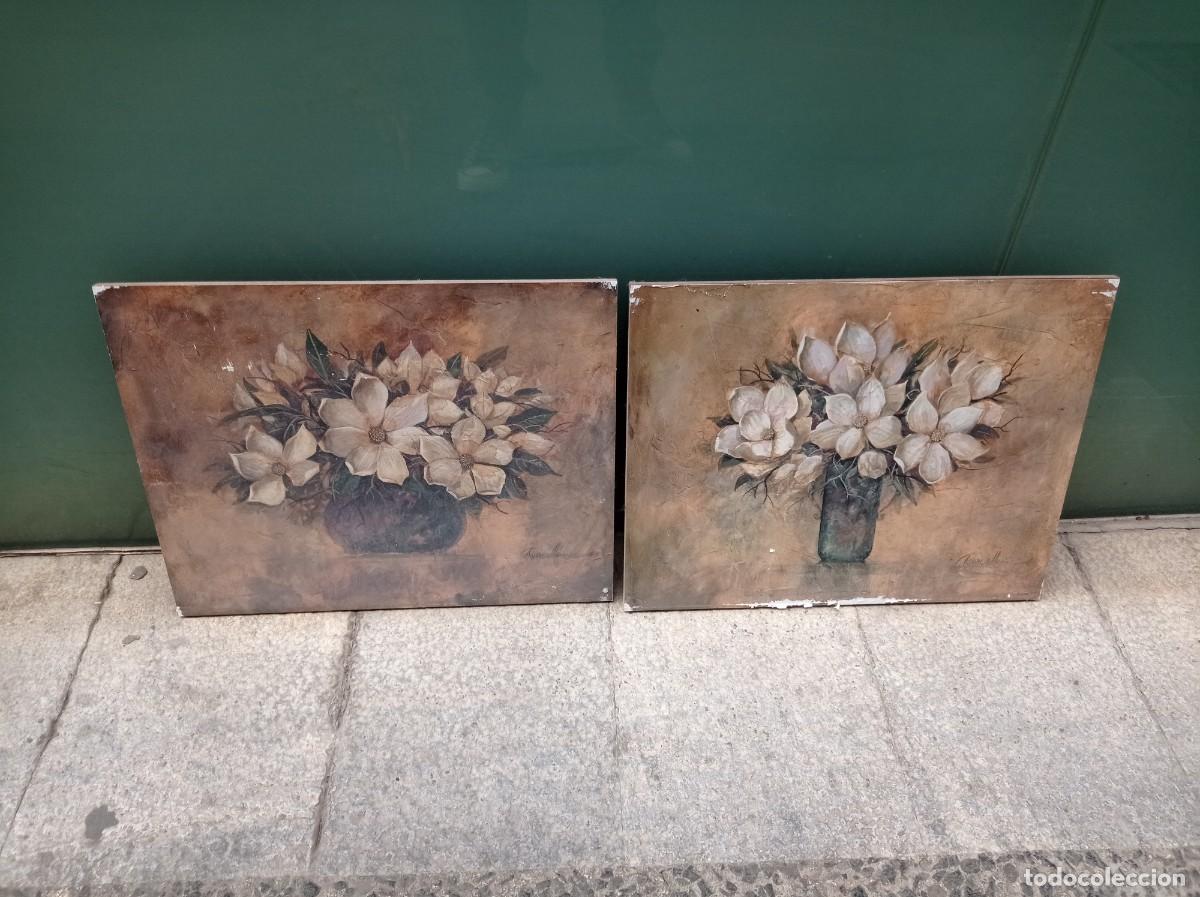 Arte: Litograf&iacute;as cuadro bodeg&oacute;n flores - Foto 1