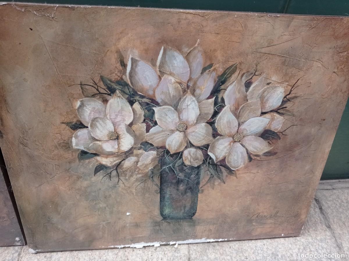 Arte: Litograf&iacute;as cuadro bodeg&oacute;n flores - Foto 2