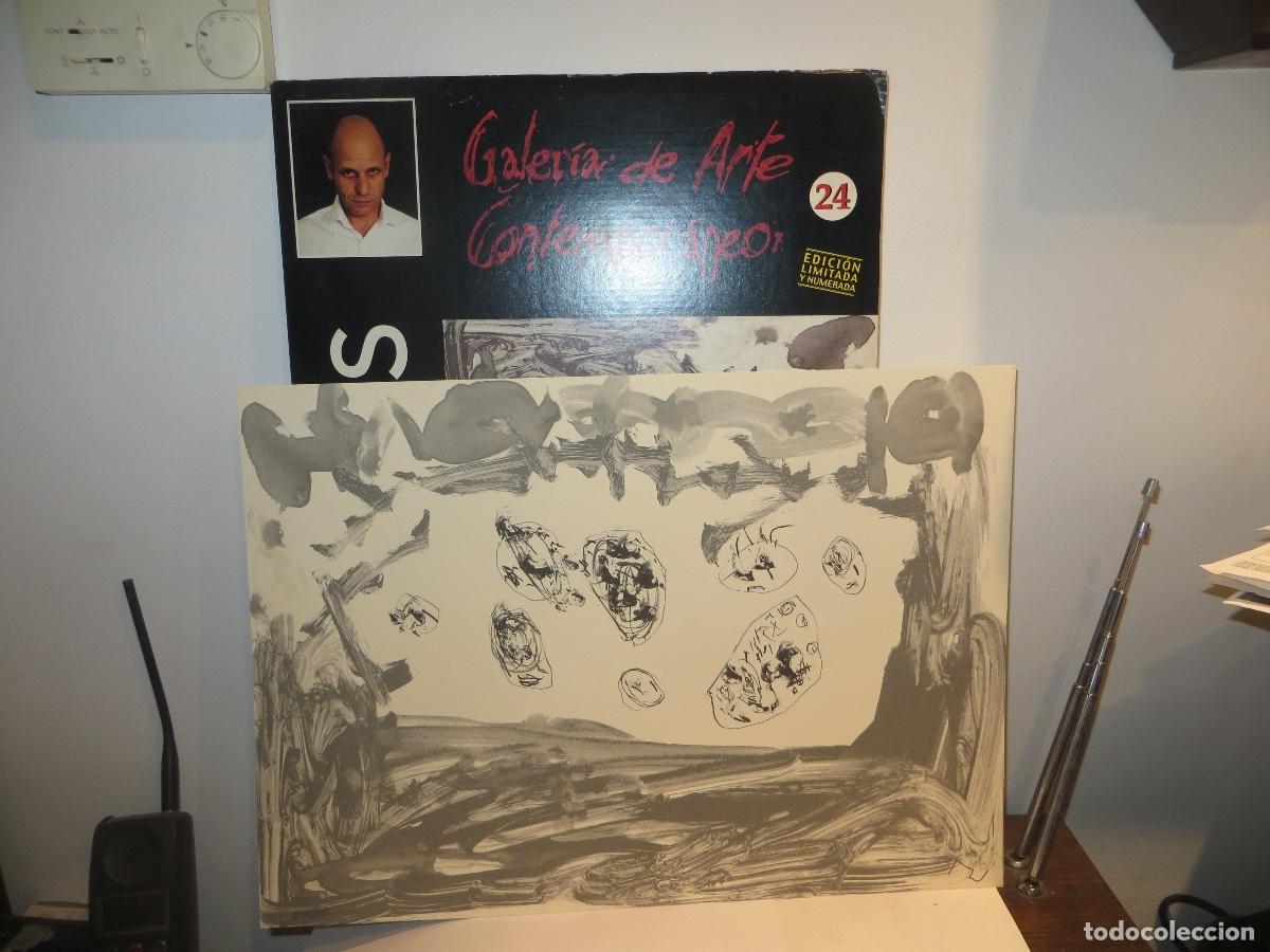 Arte: LITOGRAFIA DE LAMAZARES . GALERIA DE ARTE CONTEMPORANEO. NUMERADA Y FIRMADA.ENTREGA N&ordm;24