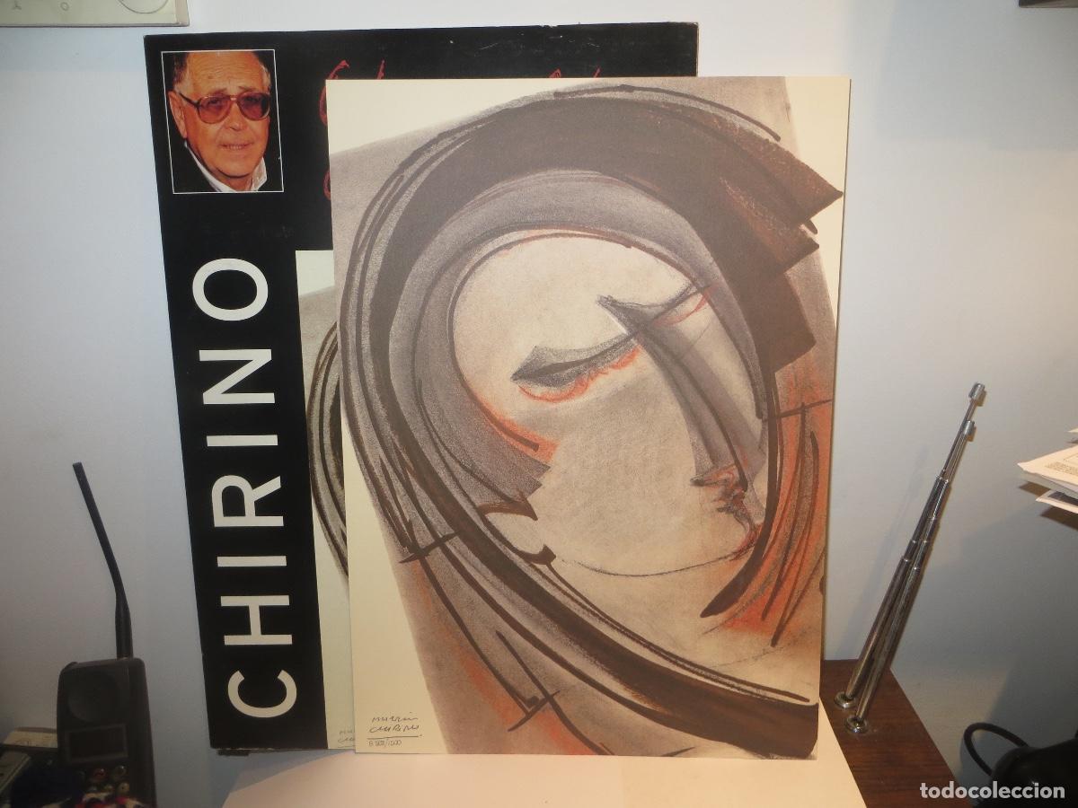 Arte: LITOGRAFIA DE CHIRINO . GALERIA DE ARTE CONTEMPORANEO. NUMERADA Y FIRMADA.ENTREGA N&ordm;27
