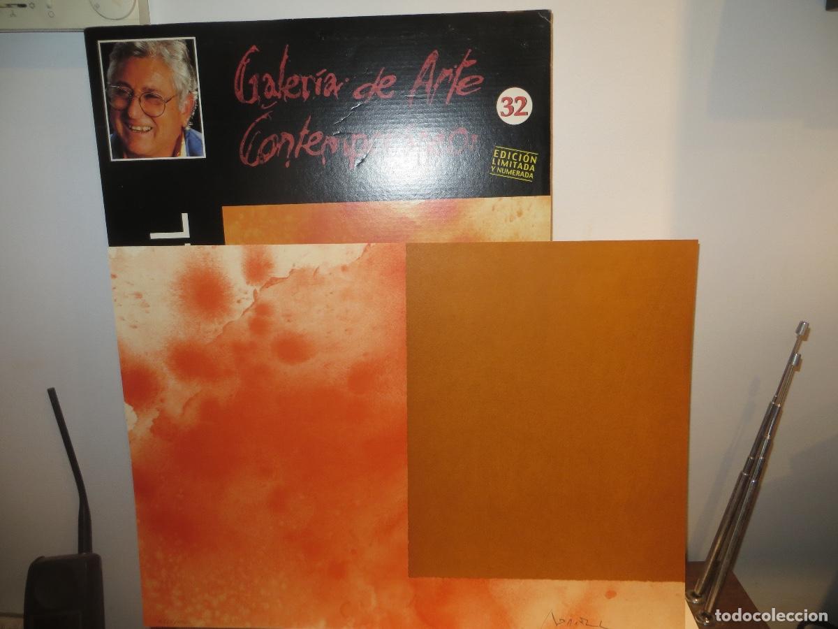 Arte: LITOGRAFIA DE ALFONS BORRELL . GALERIA DE ARTE CONTEMPORANEO. NUMERADA Y FIRMADA.ENTREGA N&ordm;32