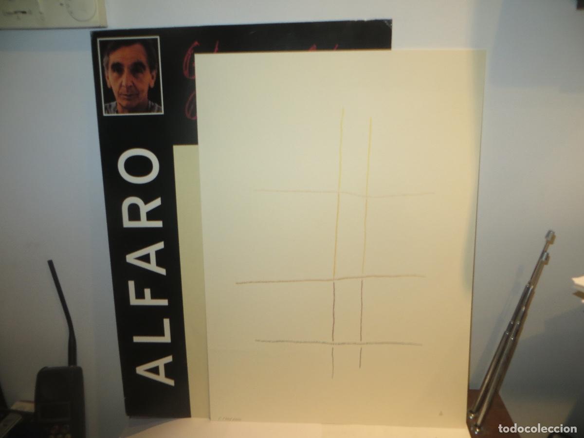 Arte: LITOGRAFIA DE ALFARO . GALERIA DE ARTE CONTEMPORANEO. NUMERADA Y FIRMADA.ENTREGA N&ordm;33