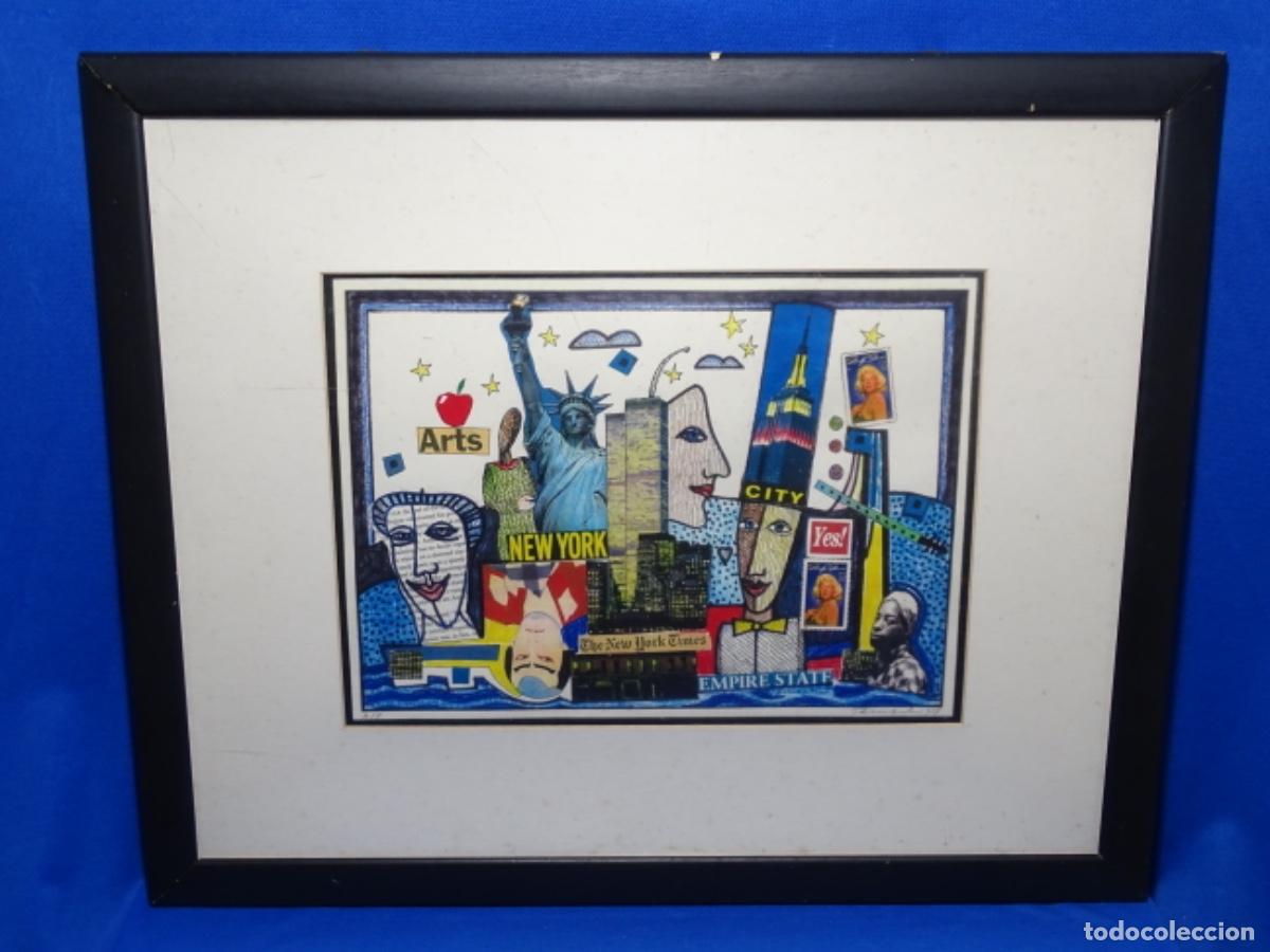 Arte: LITOGRAFIA A/P FIRMA ILEGIBLE 1998. NEW YORK, ARTS. CIRCULO FERNAND LEGER.
