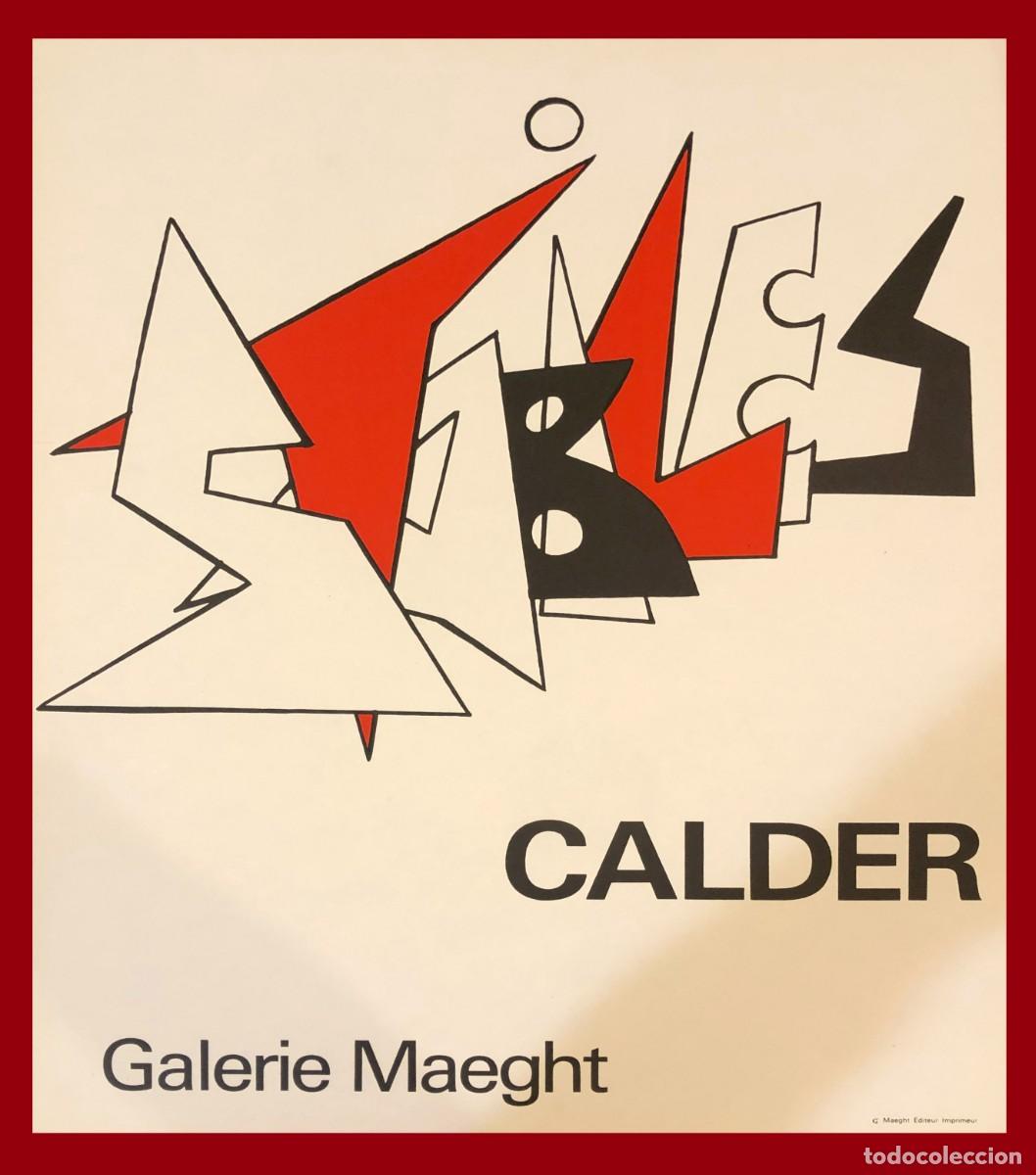Arte: poster litografico CALDER 65X49 - Foto 1