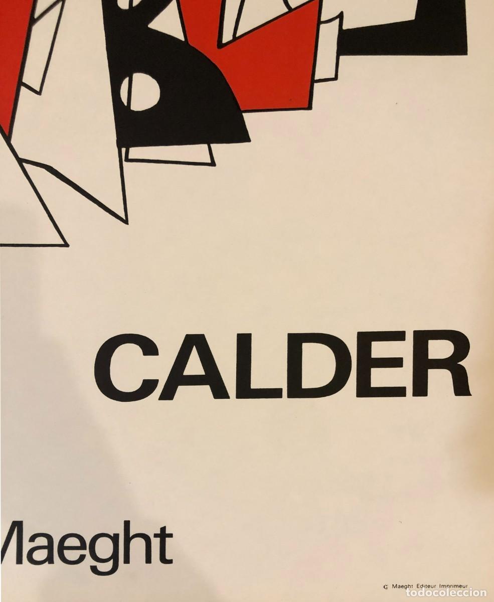Arte: poster litografico CALDER 65X49 - Foto 4