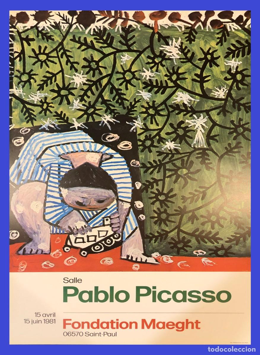 Arte: CARTEL LITOGRAFICO PICASSO 78X45