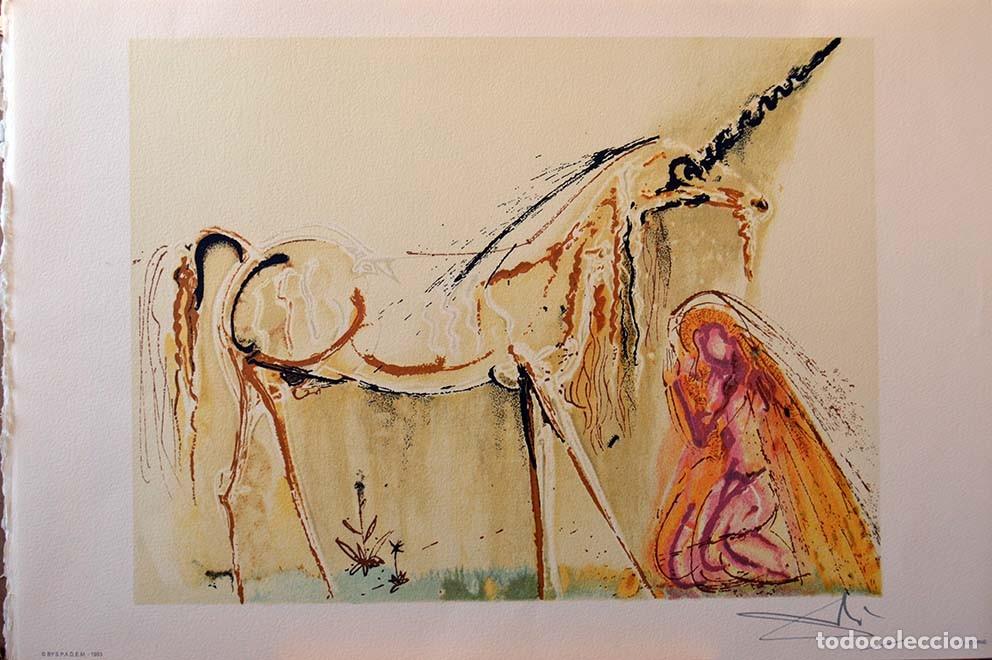Arte: SALVADOR DALI - Caballos dalinianos. - Foto 1