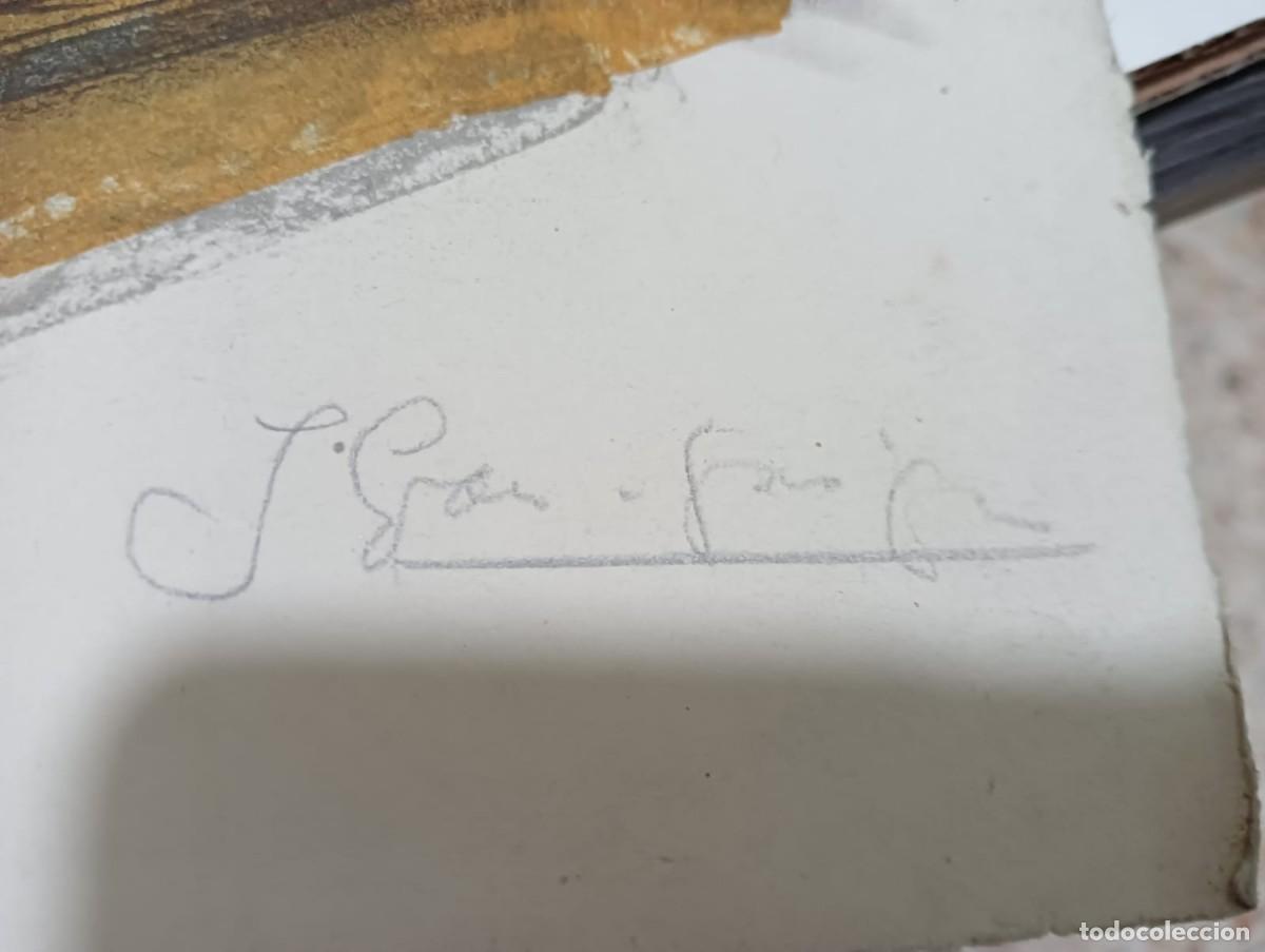 Arte: Litograf&iacute;a de J. Grau con firma - Foto 3