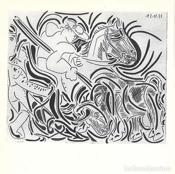 Arte: PABLO PICASSO - Litografia offset- Edition Harry. H. Abrams 1966 - Foto 1