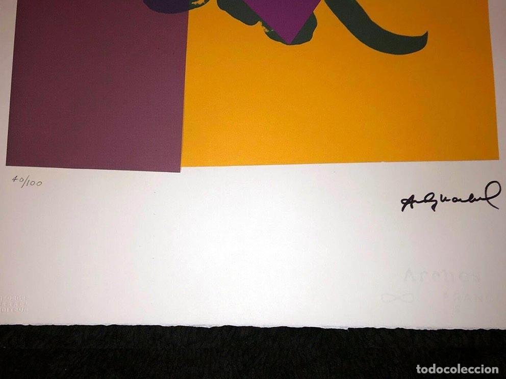 Arte: ANDY WARHOL - Litografia Ed. limitada 100 ejemplares. - Foto 2