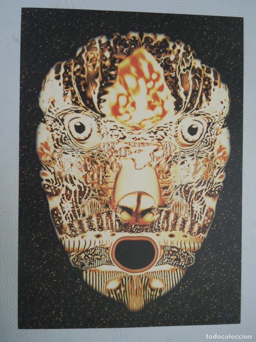 Arte: Litograf&iacute;a Zush Ovrusudro Firmado plancha