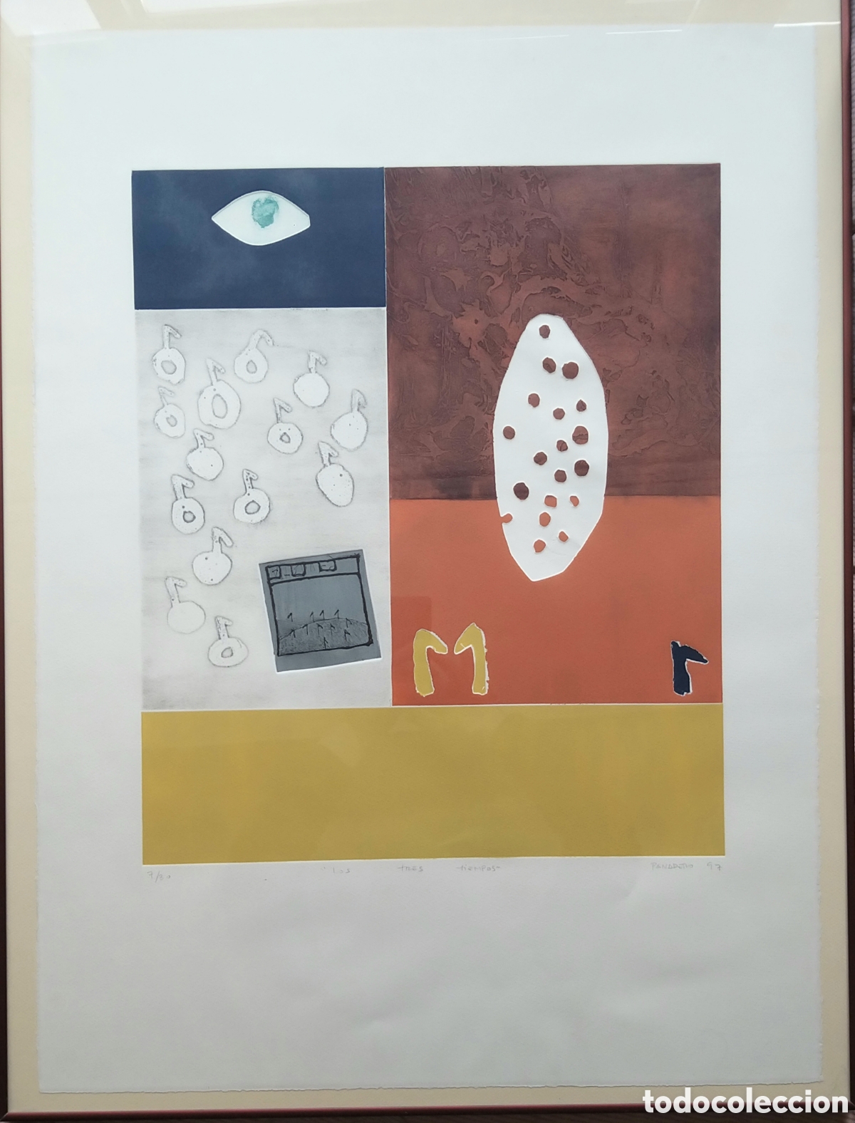 Arte: Miguel Panadero. Litograf&iacute;a 7/30 1997.