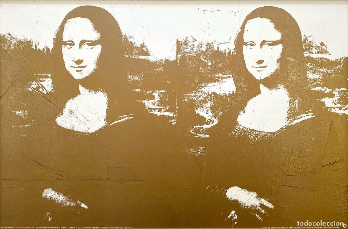 Arte: Andy Warhol: Mona Lisa, 130 X 86 cm. - Foto 2