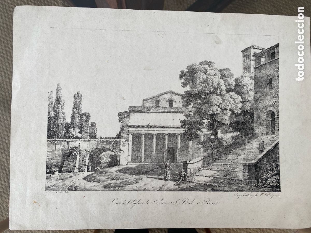 Arte: Grabado antiguo - Foto 1