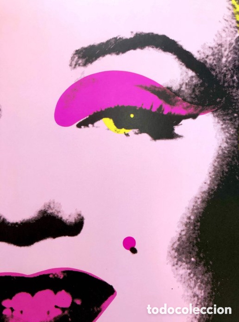 Arte: Andy warhol-Marilyn monroe (65x65cm) - Foto 5