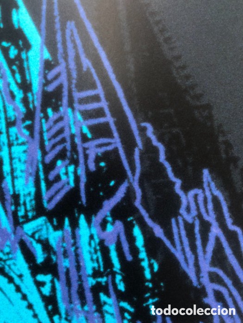 Arte: Andy warhol -cologne cathedral blue (70,5x100cm) - Foto 7