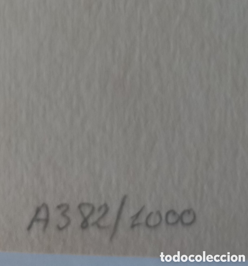 Arte: LITOGRAFIA DE JOAN CARDELLS SIN TITULO - Foto 5