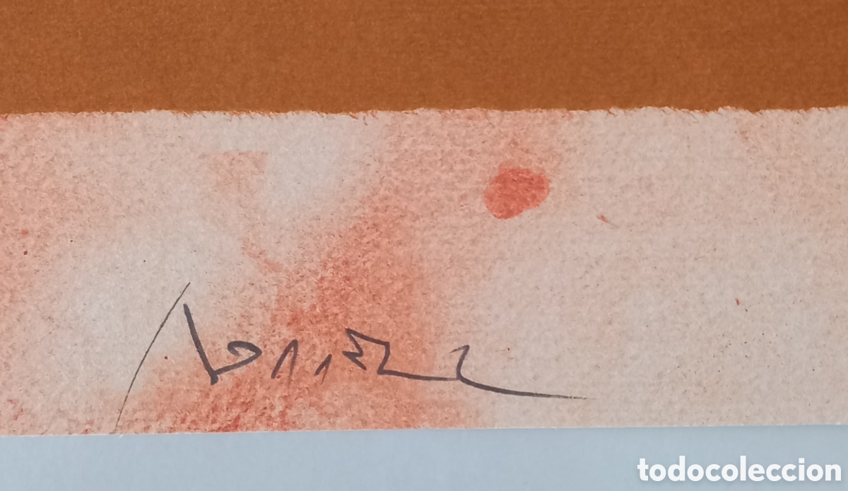 Arte: LITOGRAFIA DE ALFONS BORRELL - Foto 4