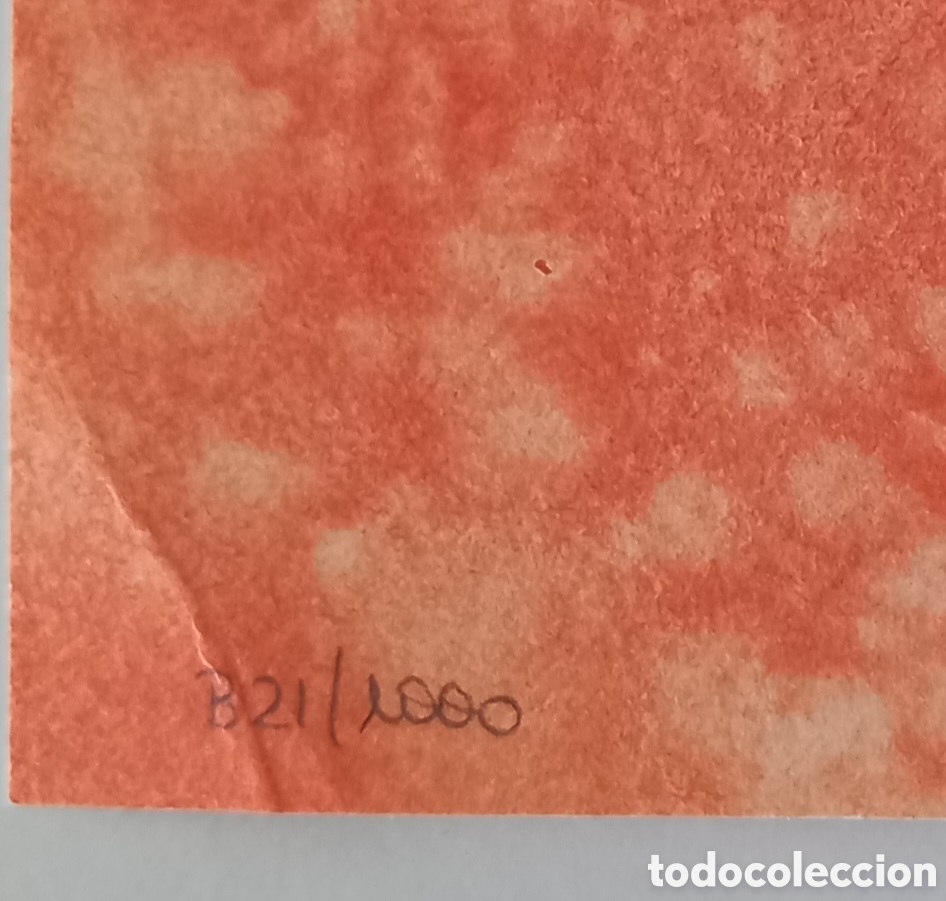 Arte: LITOGRAFIA DE ALFONS BORRELL - Foto 5