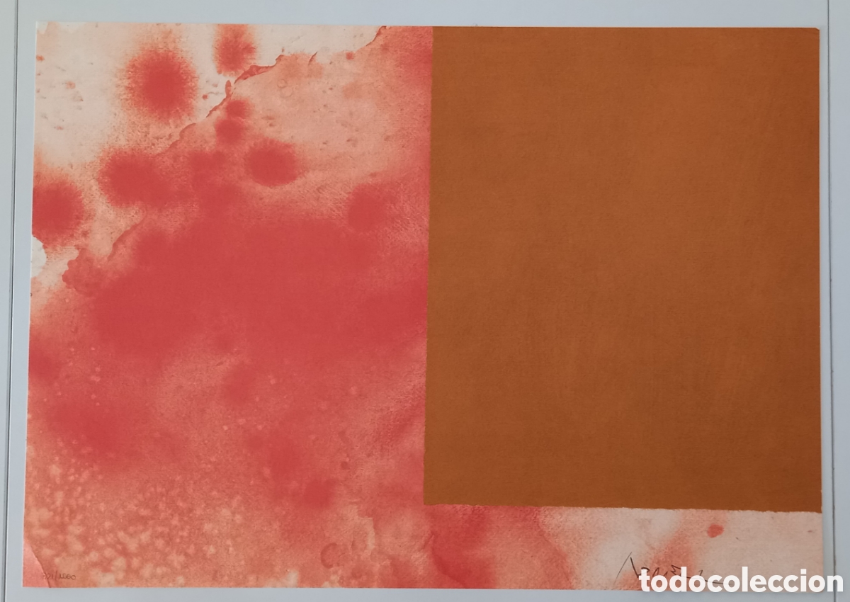 Arte: LITOGRAFIA DE ALFONS BORRELL - Foto 1