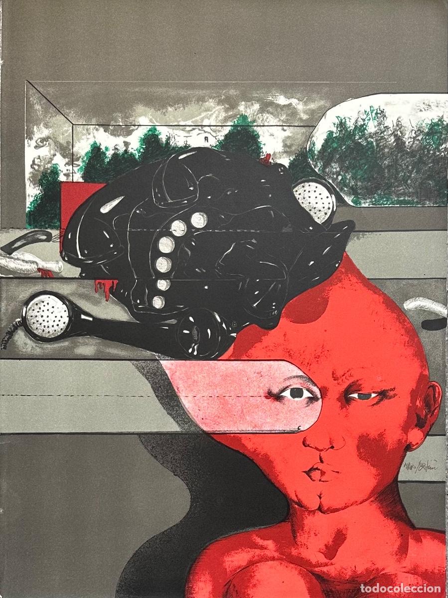 Arte: MARIO BEDINI - Litograf&iacute;a- 1976 - Foto 1