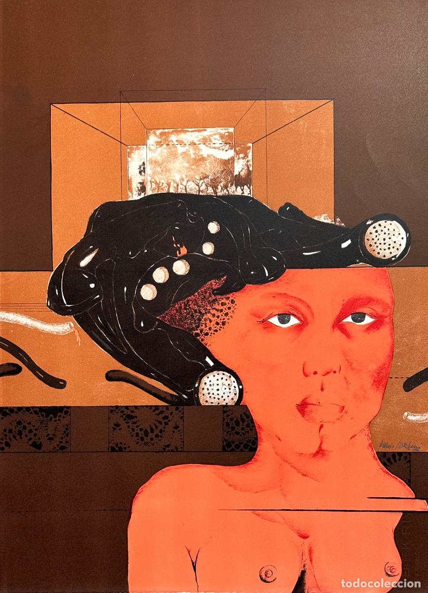 Arte: MARIO BEDINI - Litograf&iacute;a- 1976 - Foto 1