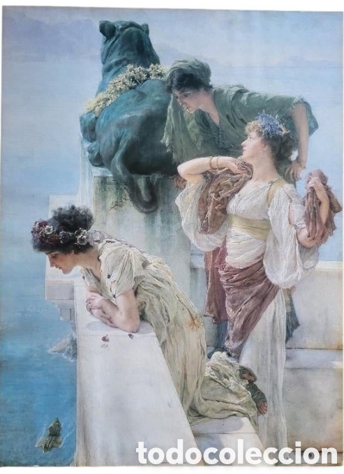 Kunst: Abstracto Alma Adema para Arte Grafiche Ricordi Milano, A Coign of Vantage, Impresi&oacute;n en color