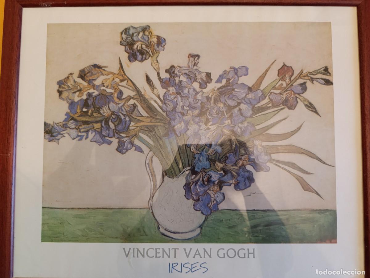 Arte: Cuadro con litograf&iacute;a de van gogh - Foto 2