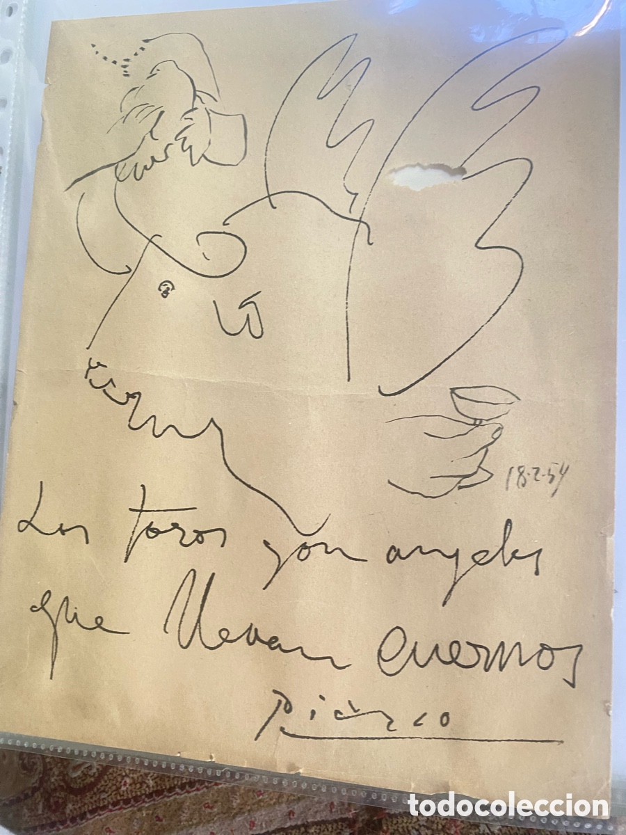 Arte: Picasso - los toros son &aacute;ngeles que llevan cuernos