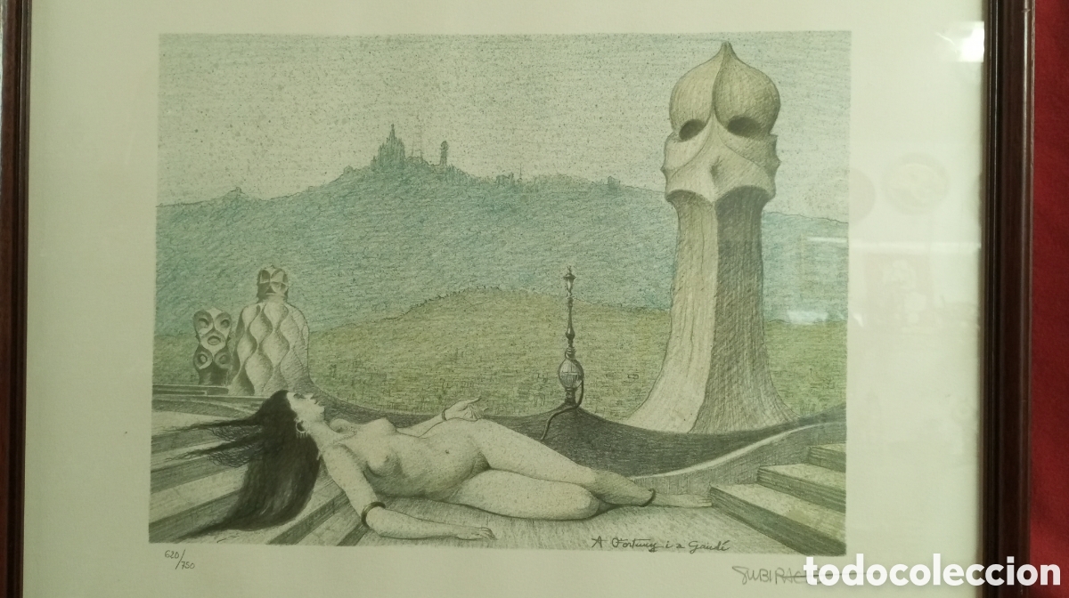 Arte: Litograf&iacute;a de Jos&eacute; M.Subirachs Numerada - Foto 4