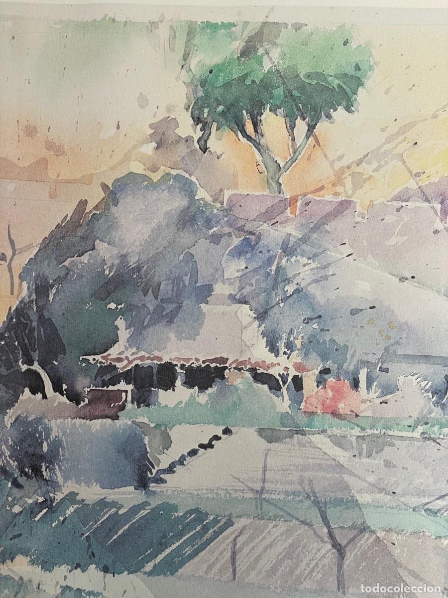 Arte: Litografia Nils Burwitz &rdquo;Valldemossa&rdquo; - Foto 5