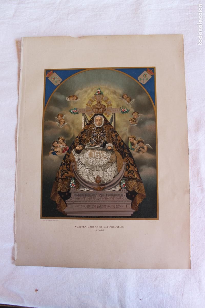 Arte: NUESTRA SE&Ntilde;ORA DE LAS ANGUSTIAS GRANADA - Foto 1