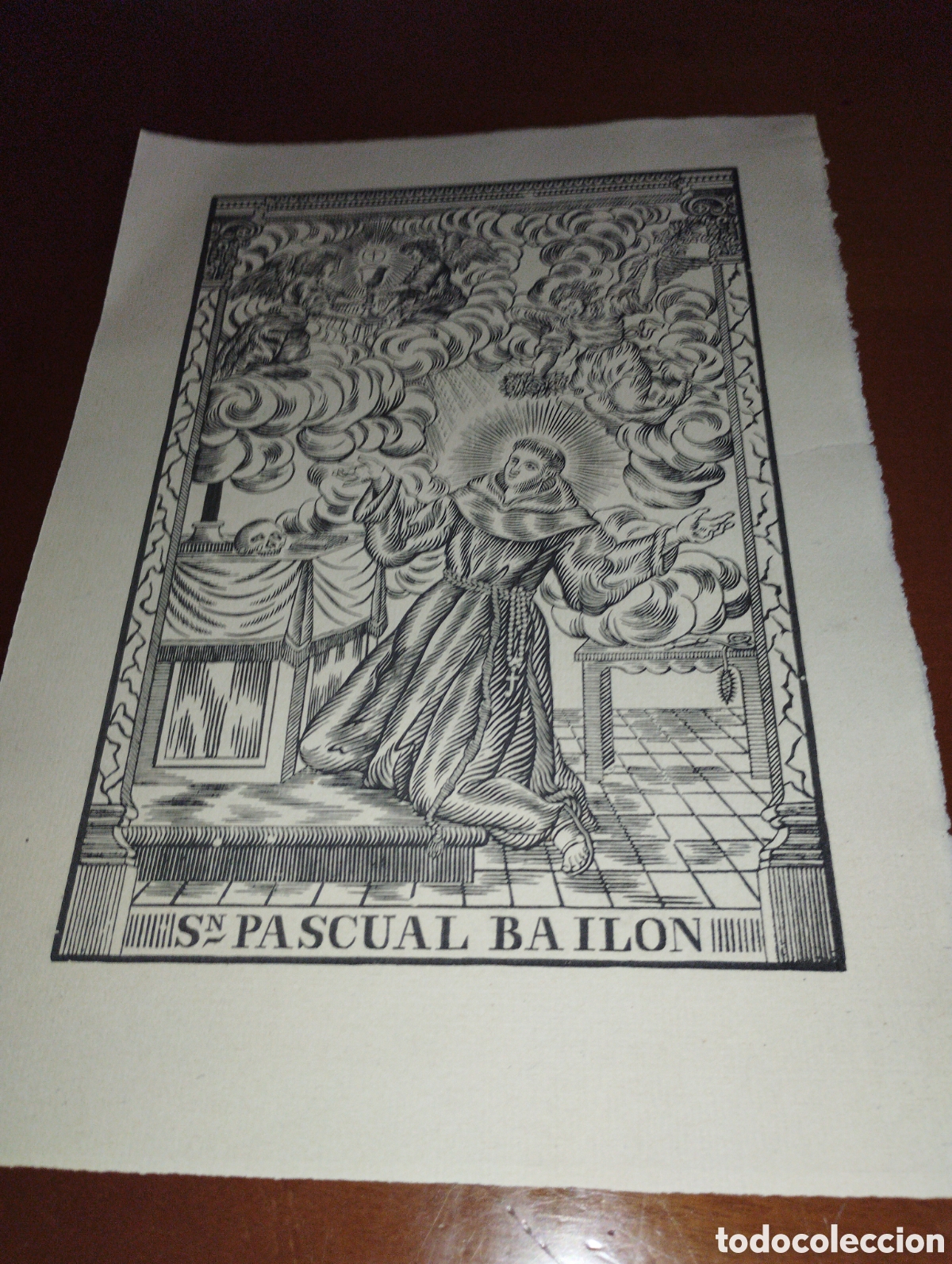 Arte: Litograf&iacute;a de San Juan Bailon - Foto 1