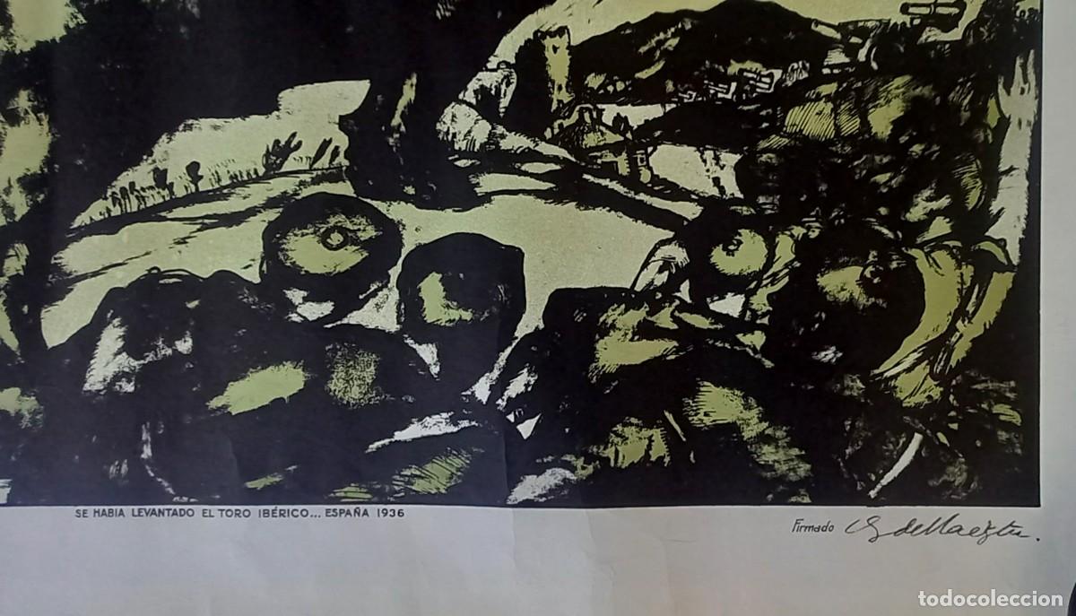 Arte: Litograf&iacute;a de Gustavo de Maeztu - Foto 1