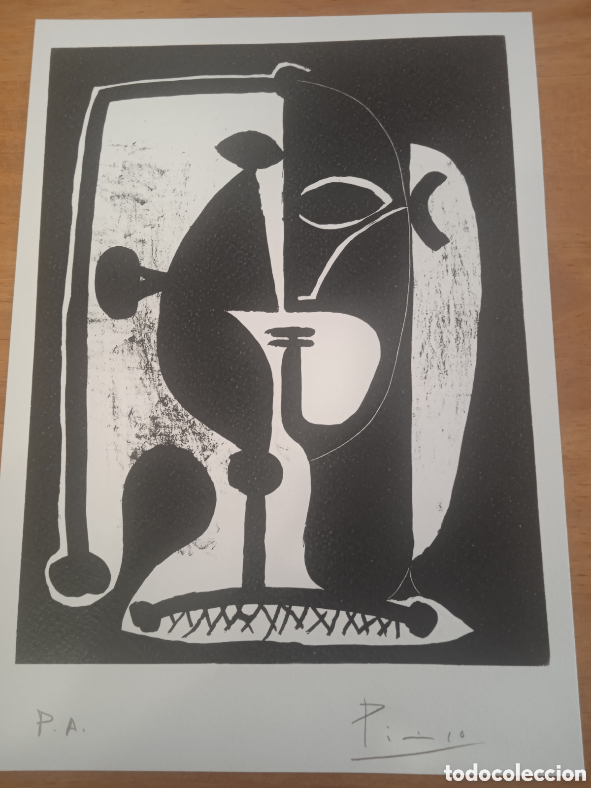 Arte: Litograf&iacute;a de Picasso - Foto 2